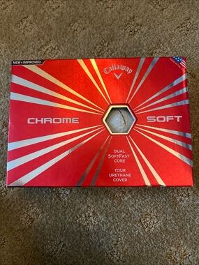 Callaway Chrome Soft Golf Balls New In Box - See description.